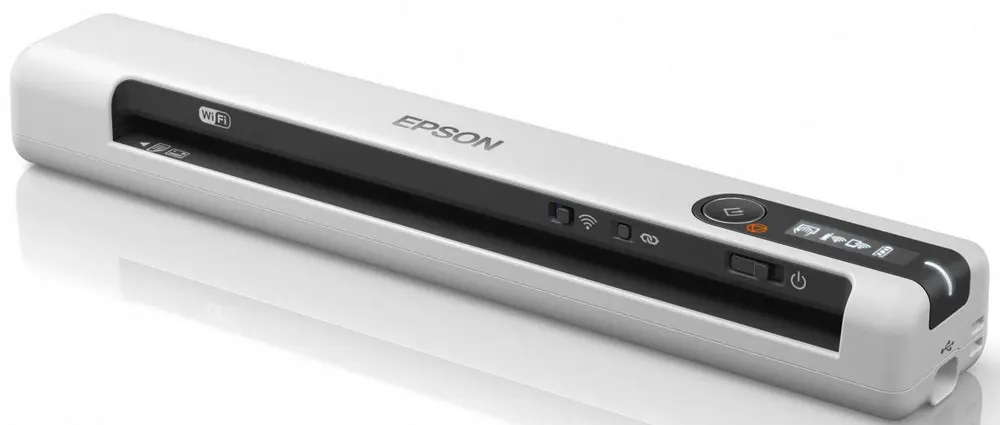 Мобильный Сканер Epson DS-80W, A4, Белый - photo