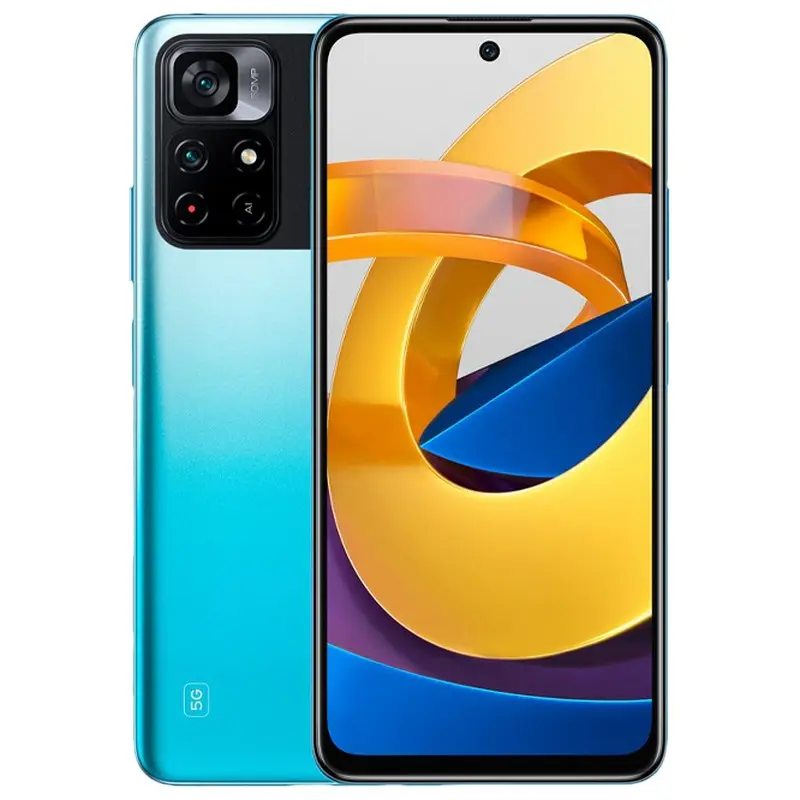Smartphone Xiaomi Poco M4 Pro 5G, 6GB/128GB, Cool Blue - photo