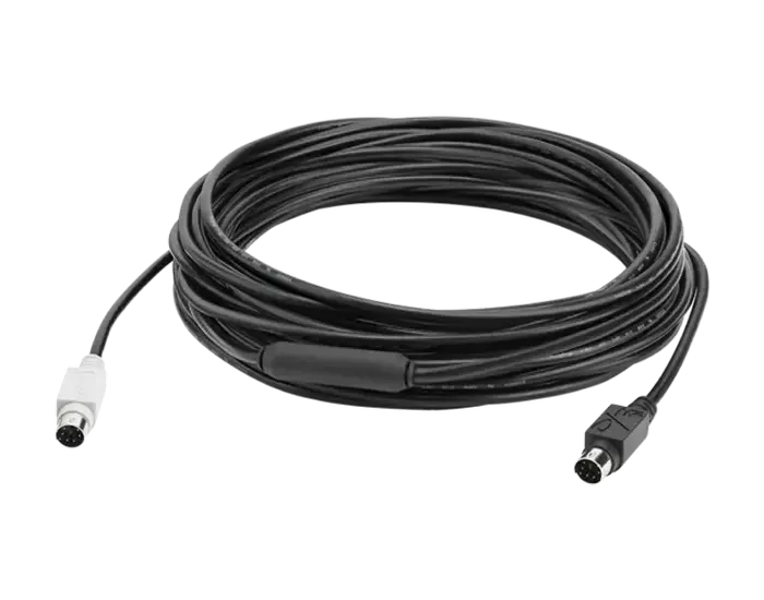 Аксессуары для веб-камер Logitech 10 m Extended Cable,  Чёрный - photo