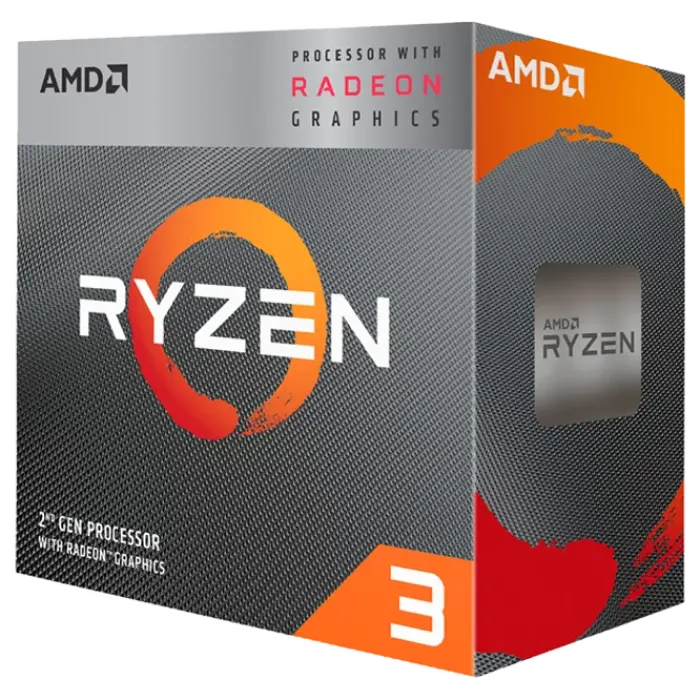 Procesor AMD Ryzen 3 3200G, Radeon Vega 8, Wraith Stealth | Box - photo