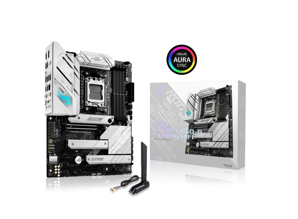 Материнская плата ASUS ROG STRIX B650-A GAMING WIFI, AM5, AMD B650, ATX - photo