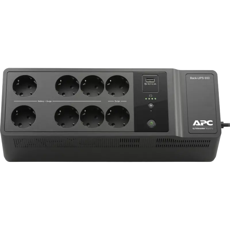 Источник бесперебойного питания APC Back-UPS BE650G2-RS, Линейно-интерактивный, 650VA - photo