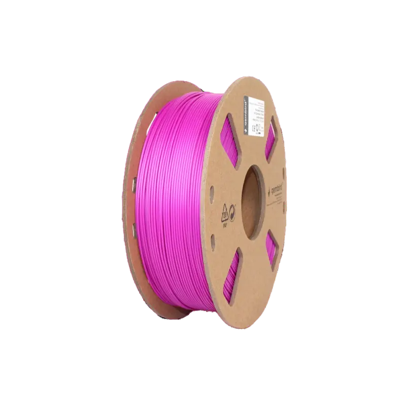 Filament pentru imprimantă 3D Gembird 3DP-PLA1.75-01-PR, PLA, Roz , 1.75 mm, 1kg - photo