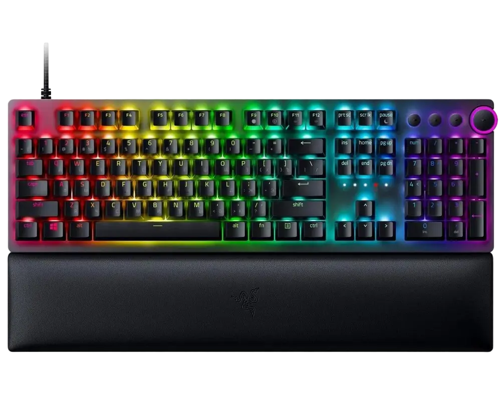 Клавиатура Razer Huntsman V2, Проводное, Чёрный - photo