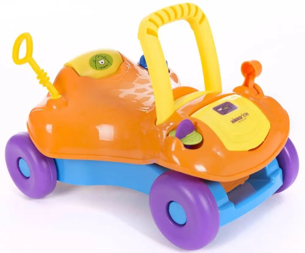 Mașina pentru copii 2-în-1 Kikka Boo Ride-On, Portocaliu - photo