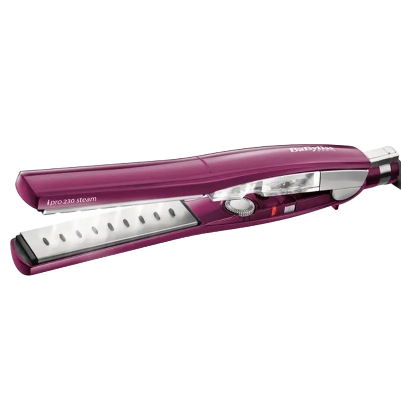 Placă de îndreptat părul BaByliss iPro 230 steam ST292E, Violet - photo