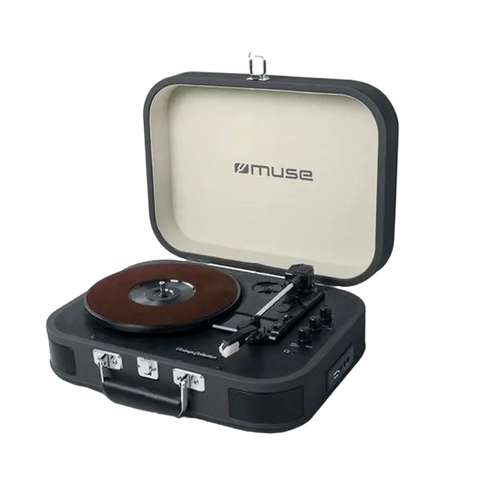 Sistem audio MUSE MT-201 GLD, Negru - photo