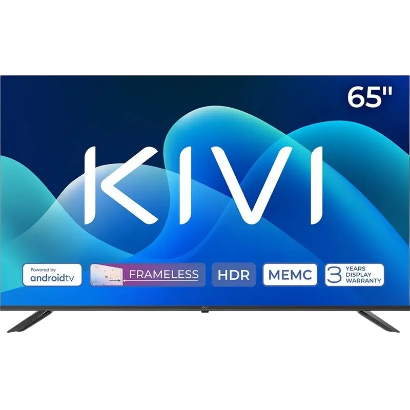 65" LED SMART Телевизор KIVI 65U730QB, 3840x2160 4K UHD, Android TV, Чёрный - photo