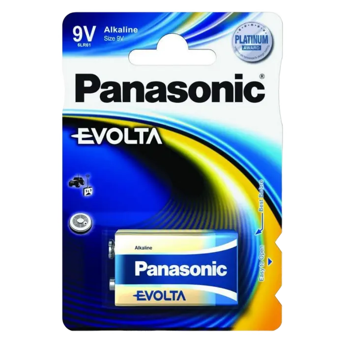 Baterie dreptunghiulară Panasonic 6LR61EGE, Crona, 1buc. - photo