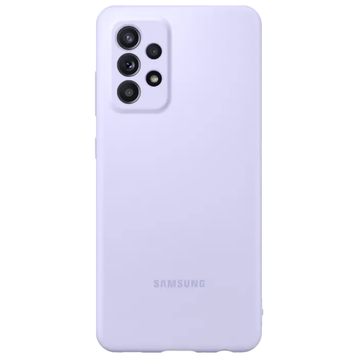 Husă Samsung Silicone Cover Galaxy A52, Violet - photo