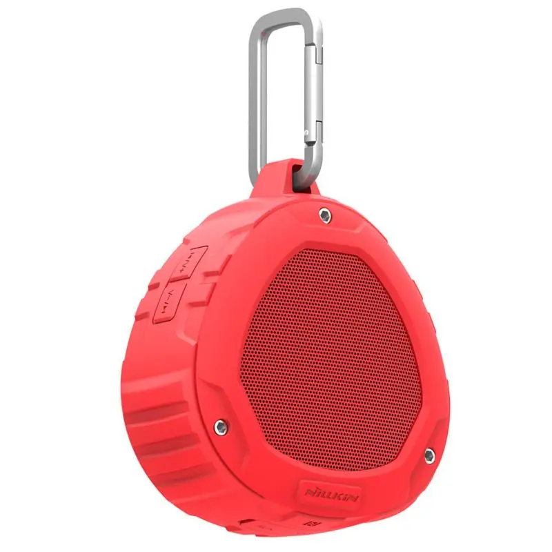 Boxă portabilă Nillkin Gift set (S1 speaker+magic cube wirelles charger), Roșu - photo