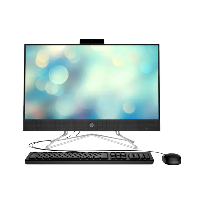 Моноблок HP 24-df1071ur, 23,8", Intel Core i5-1135G7, 8Гб/512Гб, FreeDOS, Чёрный - photo