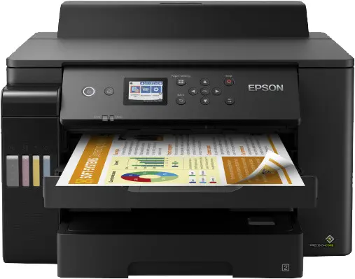 Imprimantă cu jet de cerneală Epson L11160, A3, Negru - photo