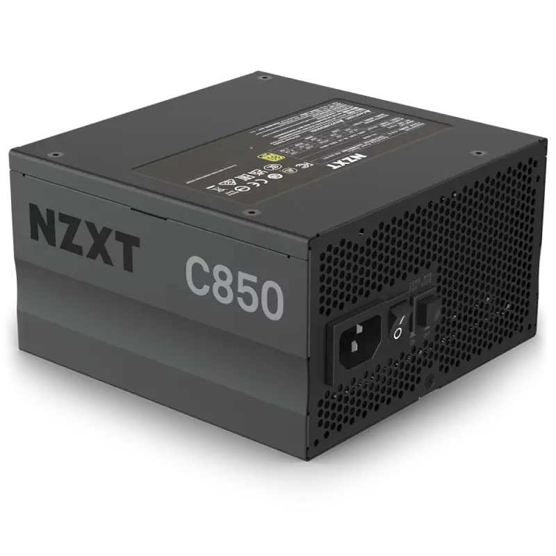Блок питания для компьютеров NZXT C850, 850Вт, ATX, Полностью модульный - photo