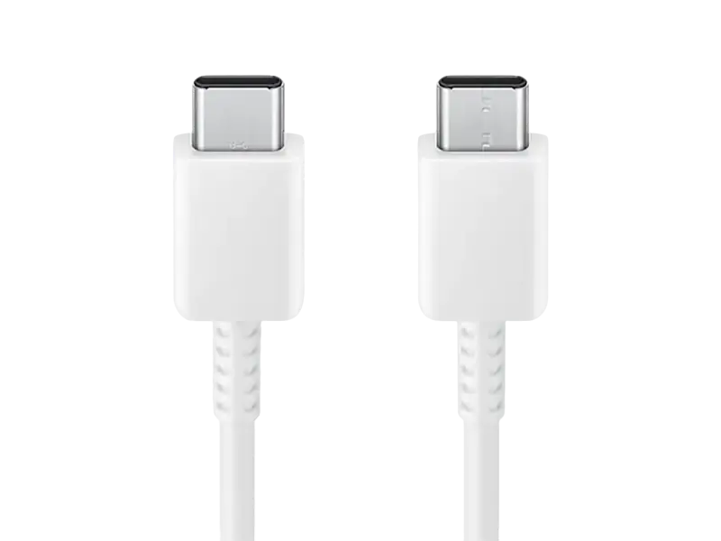 Кабель для зарядки и синхронизации Samsung USB-C to USB-C Cable 5A, USB Type-C/USB Type-C, 1,8м, Белый - photo