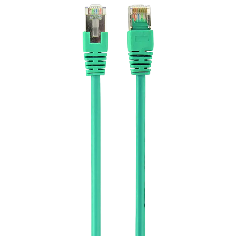 Патч-корд Cablexpert PP22-1M/G, Cat5e FTP, 1м, Зелёный - photo