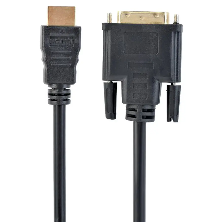 Cablu Video Cablexpert CC-HDMI-DVI-10, HDMI (M) - DVI-I (M), 3m, Negru - photo