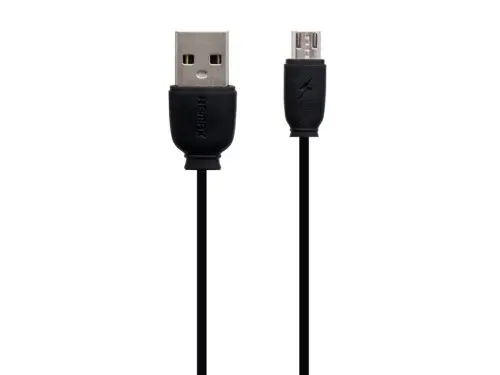 Cablu încărcare și sincronizare Remax RC-134m, USB Type-A/micro-USB, 1m, Negru - photo