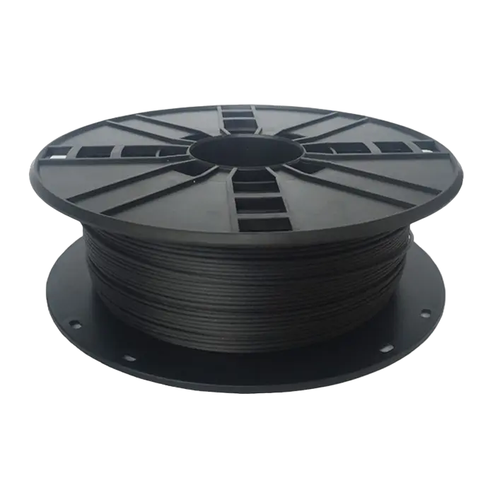 Filament pentru imprimantă 3D Gembird 3DP-PLA1.75-02-CARBON, PLA, Negru Carbon, 1.75 mm, 0,8kg - photo