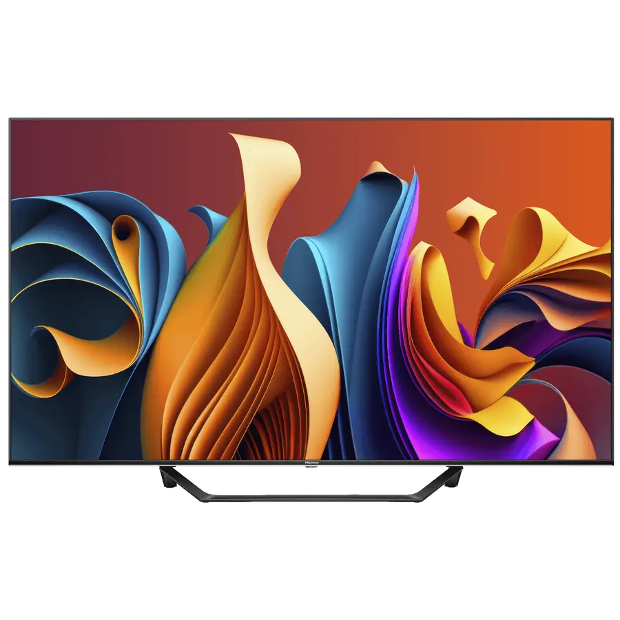 55" QLED SMART TV Hisense 55A7NQ, 3840x2160 4K UHD, VIDAA U OS, Negru - photo