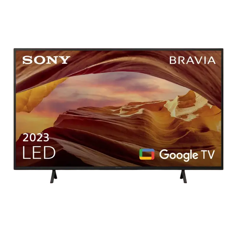 75" LED SMART Телевизор SONY KD75X75WLPAEP, 3840x2160 4K UHD, Android TV, Чёрный - photo