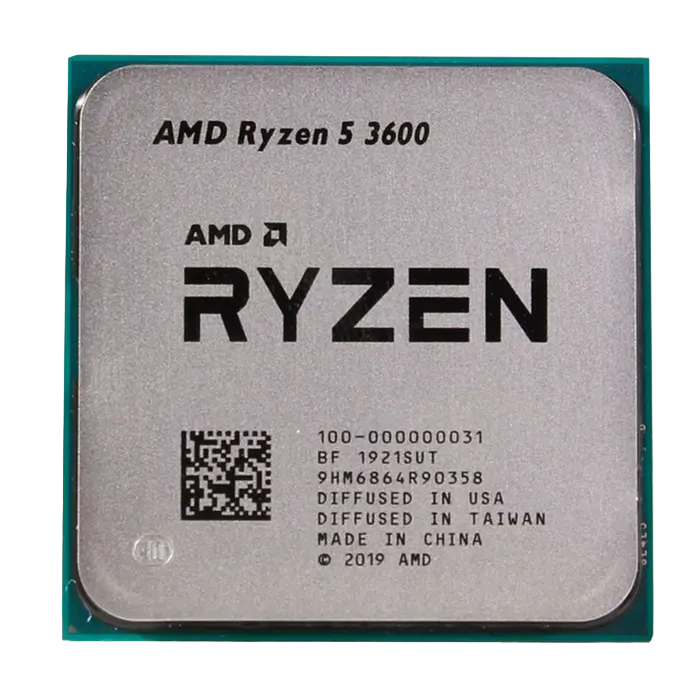 Процессор AMD Ryzen 5 3600, Кулер | Tray - photo