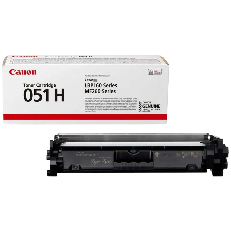 Картридж с лентой Canon CRG-051 H, Чёрный - photo