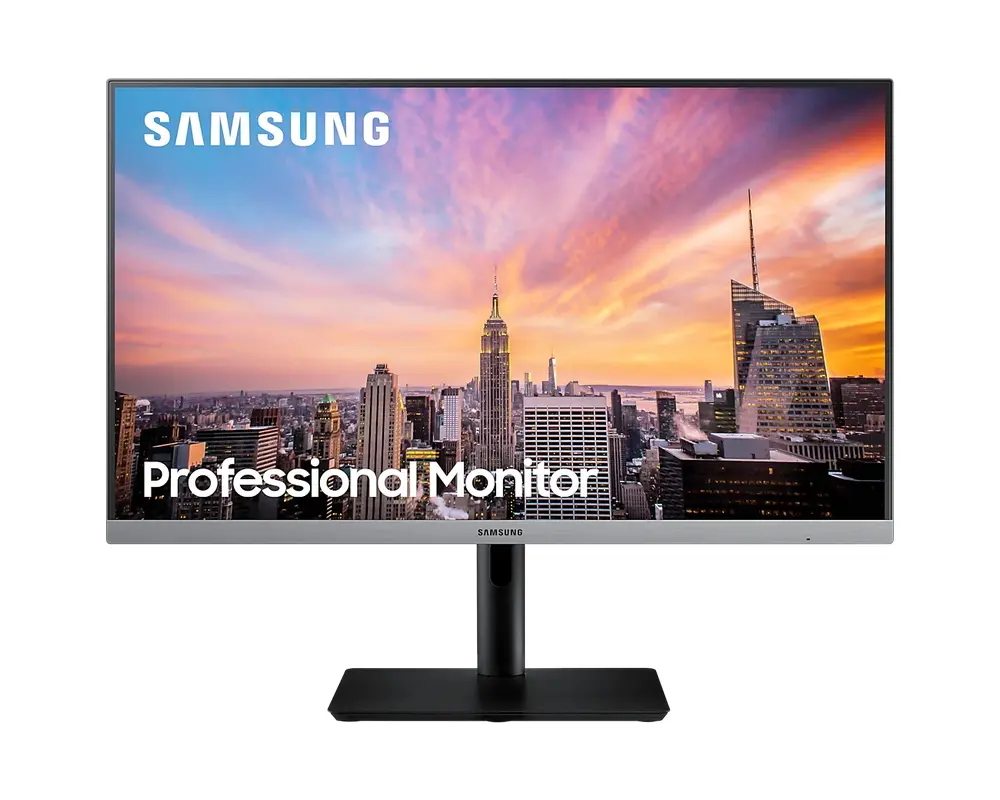 Monitor profesional Samsung S24R650FDI 23,8", IPS 1920x1080 FHD, Gri - photo