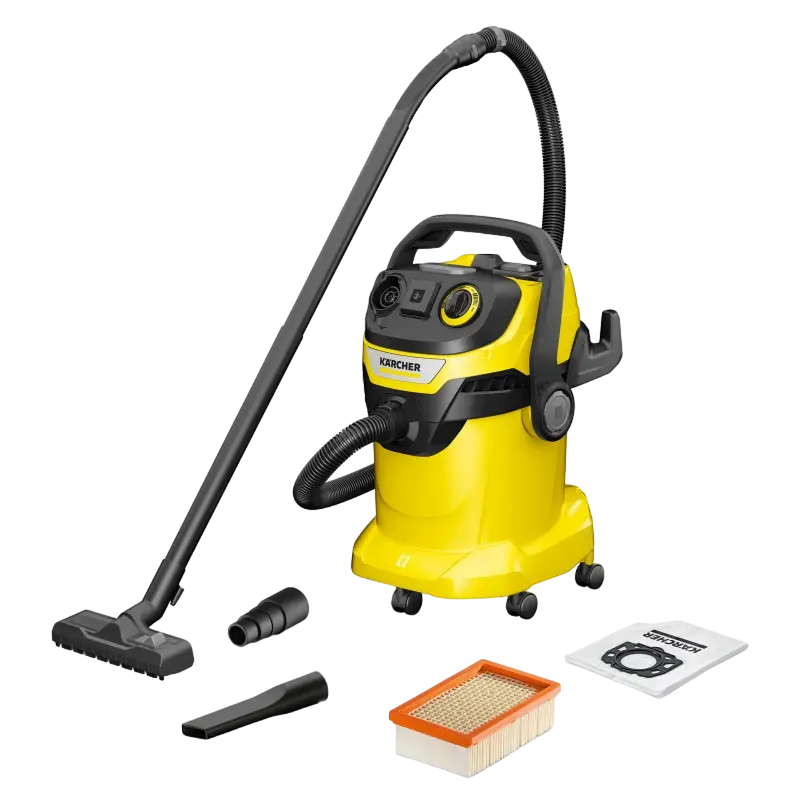 Пылесос Karcher WD 5 P V-25/5/22 1.628-306.0, Жёлтый - photo