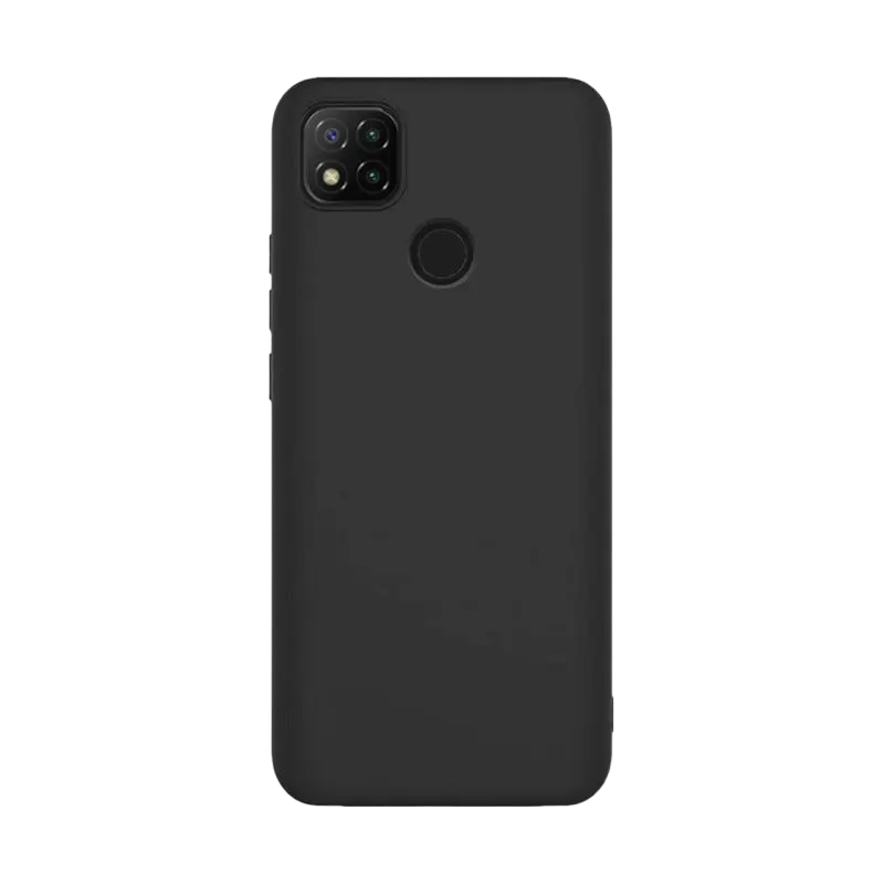 Husă Xcover Redmi 9C - Solid, Negru - photo