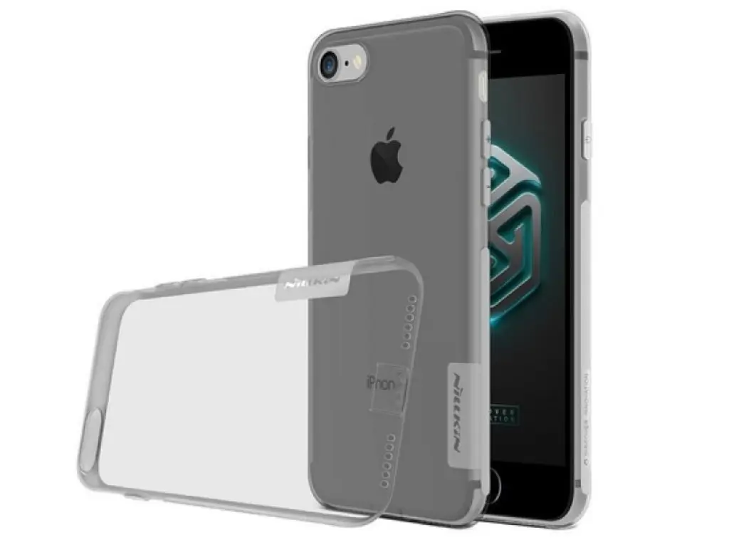Husă Nillkin iPhone XS Max - Ultra thin TPU - Nature, Gri