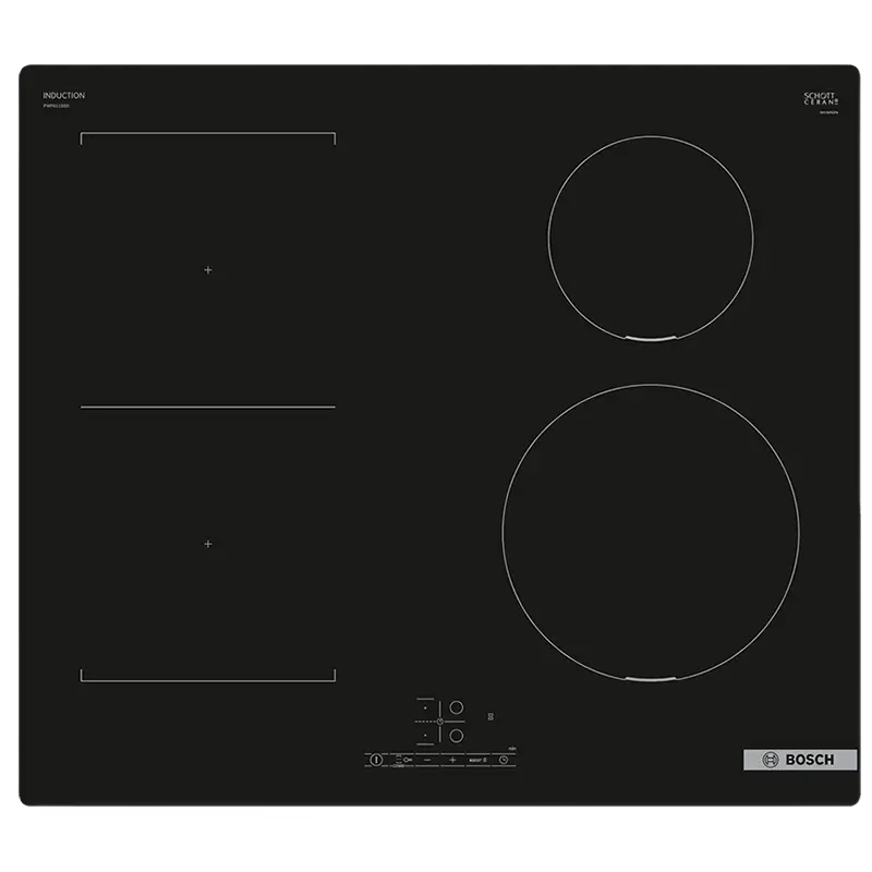 Индукционная варочная панель Bosch PWP611BB5E, Чёрный - photo