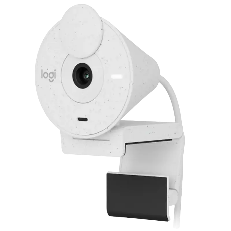 Веб-камера Logitech BRIO 300, Full-HD 1080P, Белый - photo
