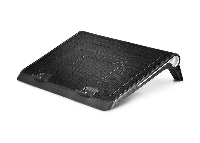 Notebook Cooling Pad Deepcool N180 FS, up to 15.6", 1x180mm,20dBA,1xUSB, Metal mesh,Adjustable angle - photo