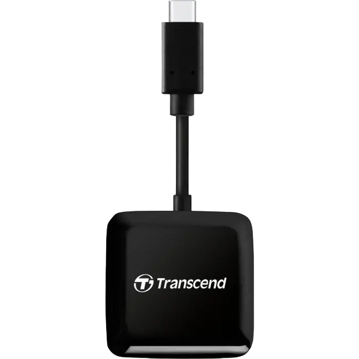 Cititor de carduri Transcend TS-RDC3, USB Type-C, Negru - photo