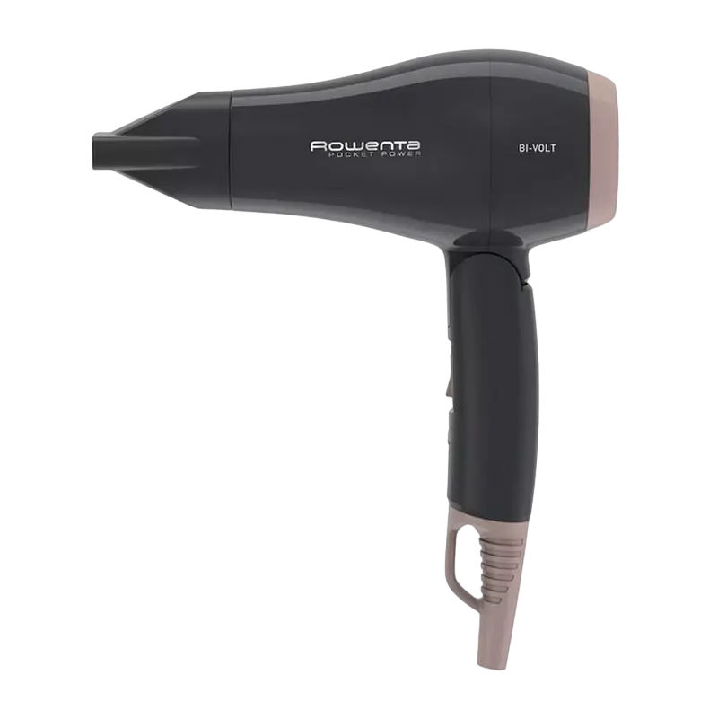 Uscător de păr Rowenta Pocket Power CV1720F0, 1200 W, Negru - photo