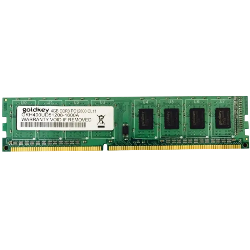  Goldkey 4G 1600 UDIMM, DDR3 SDRAM, 1600 MHz, 4GB - photo