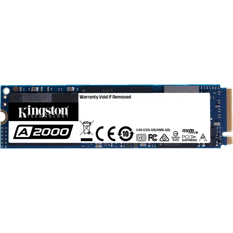 Накопитель SSD Kingston A2000, 1024Гб, SA2000M8/1000G - photo