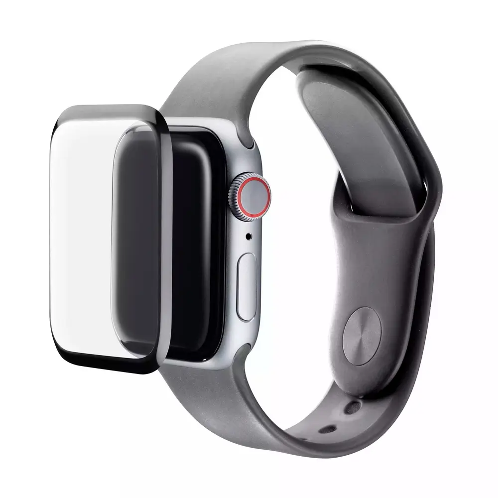 Sticlă de protecție Cellularline Apple Watch 41mm, Negru - photo