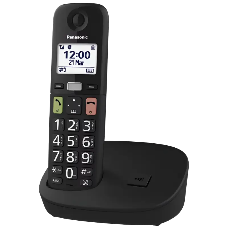 Telefon DECT Panasonic KX-TGU110UAB, Negru - photo