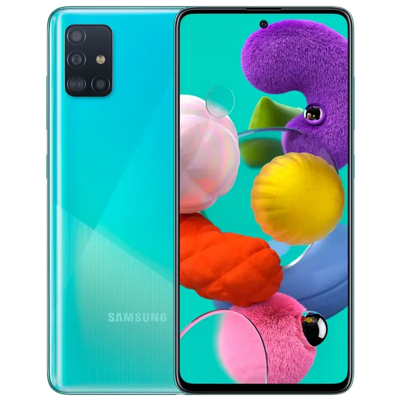 Смартфон Samsung Galaxy A51, 6Гб/128Гб, Синий - photo