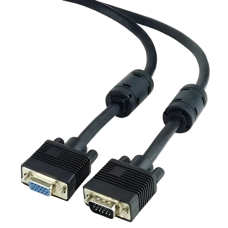 Cablu Video APC Electronic CP6009B, VGA D-Sub (M) - VGA D-Sub, 5m, Negru - photo