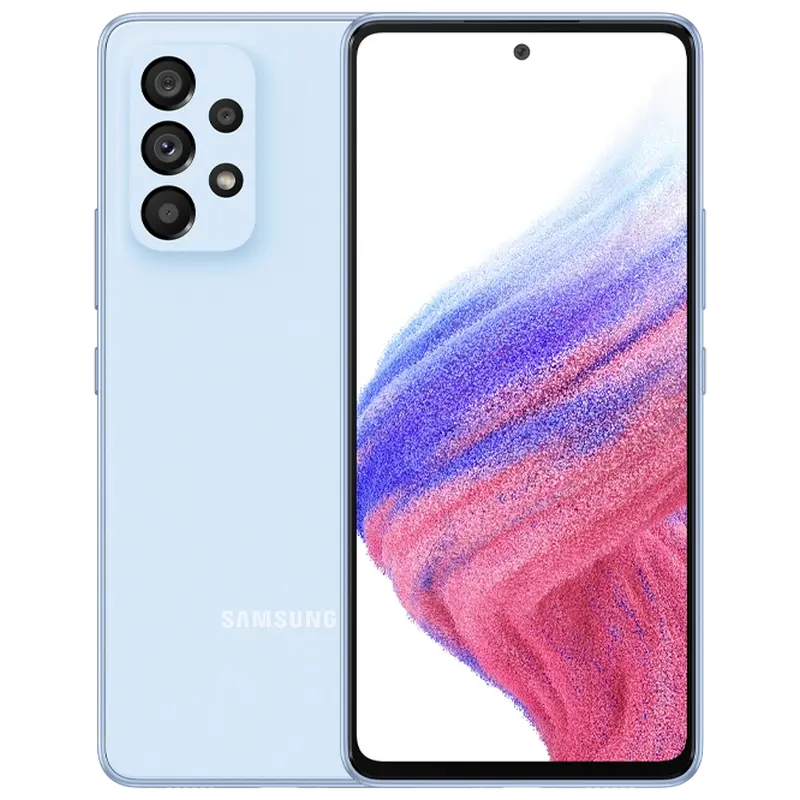 Смартфон Samsung Galaxy A53, 8Гб/256Гб, Голубой - photo