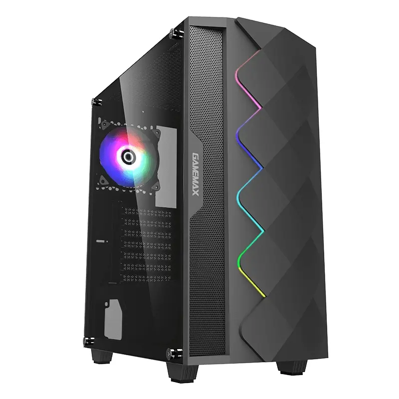 Carcasă PC Gamemax Diamond, Midi-Tower, ATX, Negru - photo