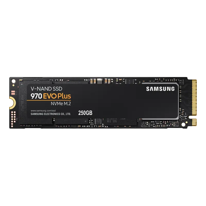Накопитель SSD Samsung 970 EVO Plus  MZ-V7S250, 250Гб, MZ-V7S250BW - photo