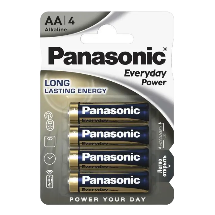 Батарейки Panasonic LR6REE, AA, 4шт. - photo