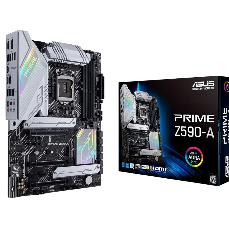 Placă de bază ASUS PRIME Z590-A, LGA1200, Intel Z590, ATX - photo