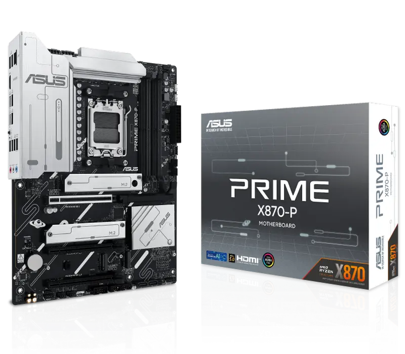 Материнская плата ASUS PRIME X870-P, AM5, AMD X870, ATX - photo