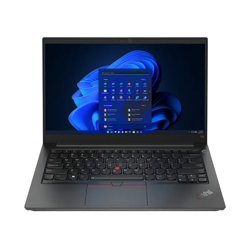 Ноутбук для бизнеса 14" Lenovo ThinkPad E14 Gen 4, Чёрный, Intel Core i5-1235U, 16Гб/512Гб, Без ОС - photo