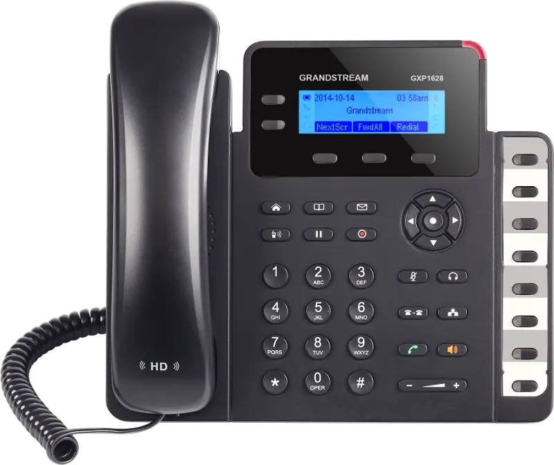 IP Телефон Grandstream GXP1628, Чёрный - photo